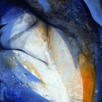 Plongeon bleu