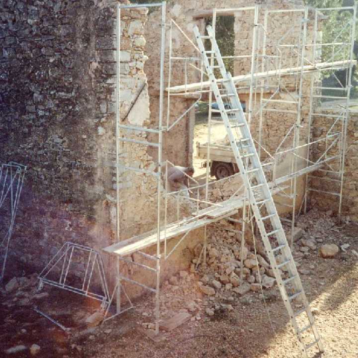 Le chantier de la deuxième partie...